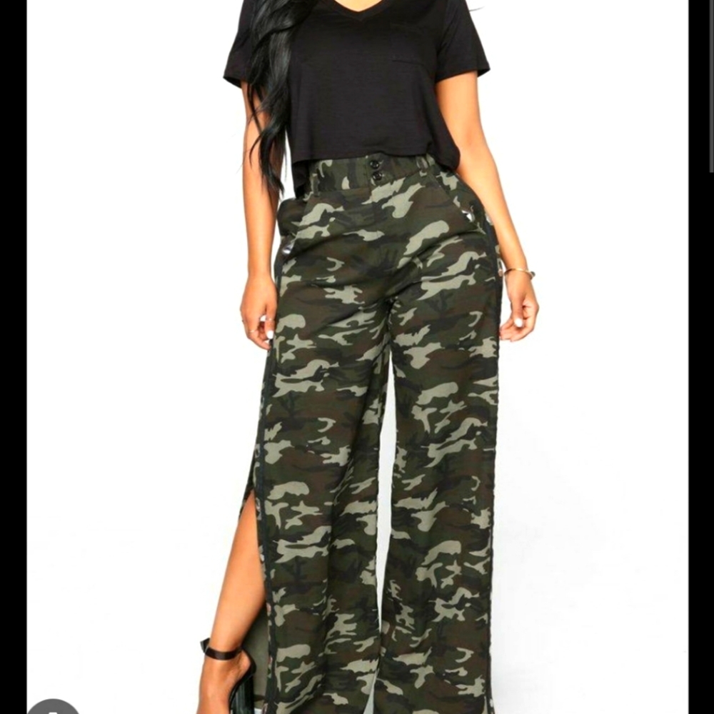 Snip Snap Camo Pants